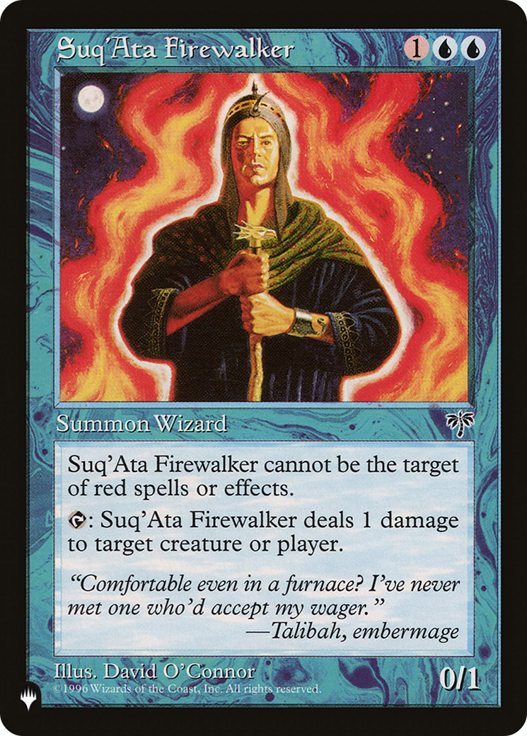 Suq'Ata Firewalker [The List Reprints] | Impulse Games and Hobbies