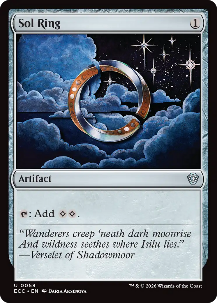Sol Ring (0058) [Lorwyn Eclipsed Commander] | Impulse Games and Hobbies