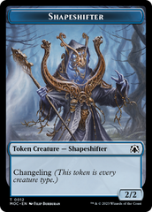 Blood // Shapeshifter Double-Sided Token [March of the Machine Commander Tokens] | Impulse Games and Hobbies
