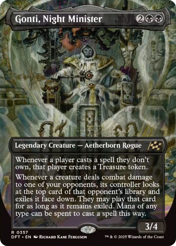 Gonti, Night Minister (Borderless) [Aetherdrift] | Impulse Games and Hobbies