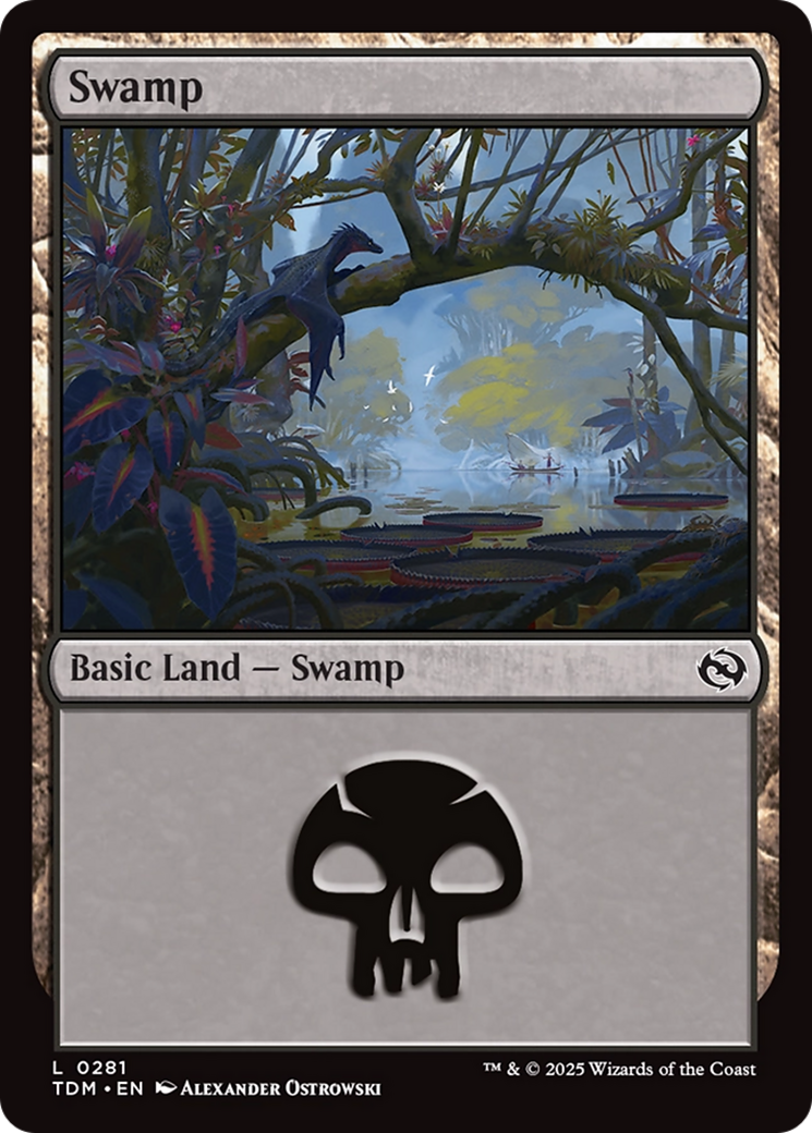 Swamp (0281) [Tarkir: Dragonstorm] | Impulse Games and Hobbies