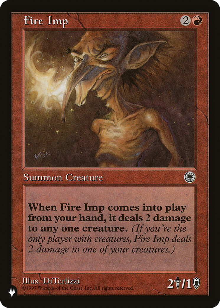 Fire Imp [The List Reprints] | Impulse Games and Hobbies