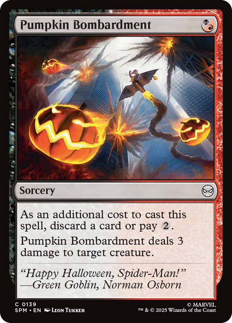 Pumpkin Bombardment [Marvel's Spider-Man] | Impulse Games and Hobbies