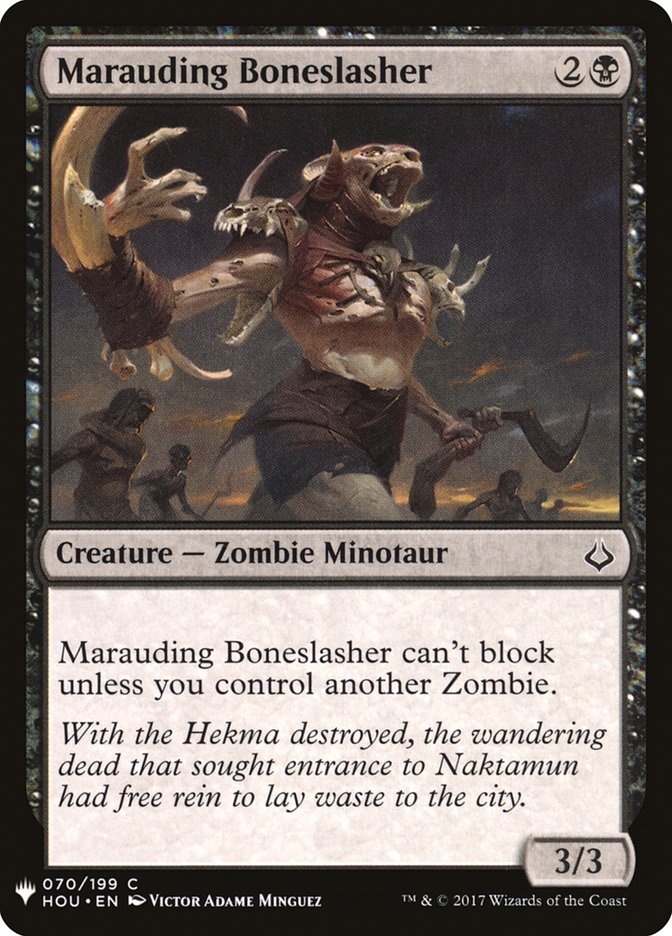 Marauding Boneslasher [Mystery Booster] | Impulse Games and Hobbies