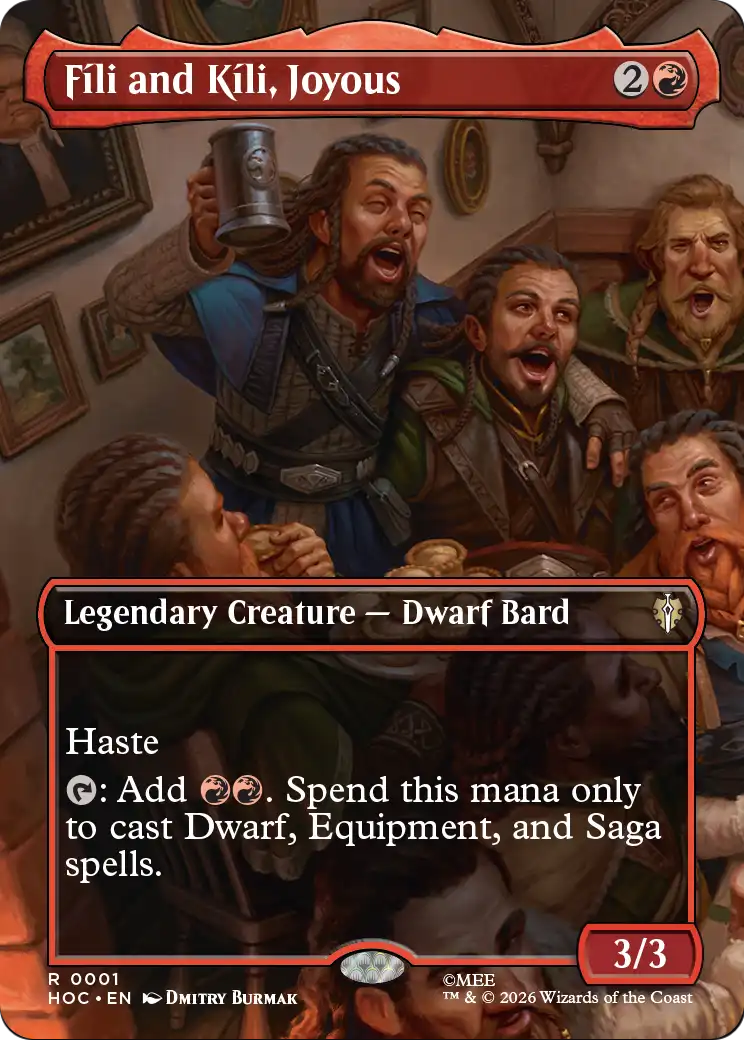 Fili and Kili, Joyous (Borderless) [The Hobbit: Eternal-Legal] | Impulse Games and Hobbies