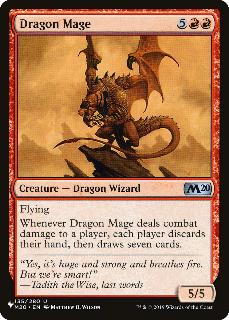 Dragon Mage [The List Reprints] | Impulse Games and Hobbies