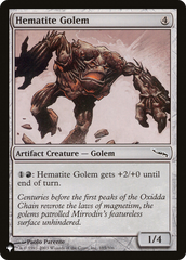 Hematite Golem [The List Reprints] | Impulse Games and Hobbies