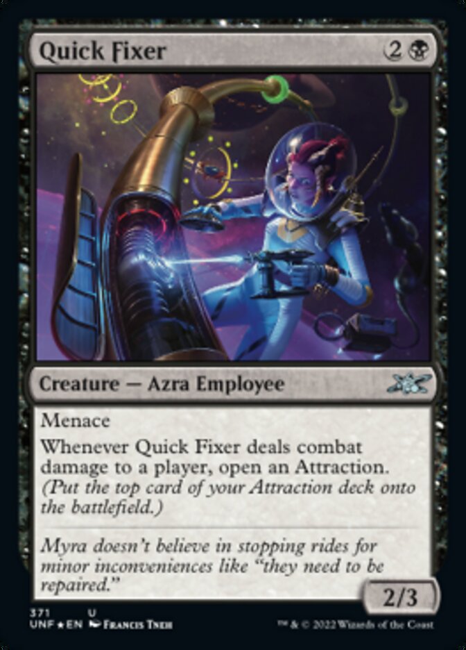 Quick Fixer (Galaxy Foil) [Unfinity] | Impulse Games and Hobbies