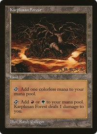 Karplusan Forest (Oversized) [Oversize Cards] | Impulse Games and Hobbies