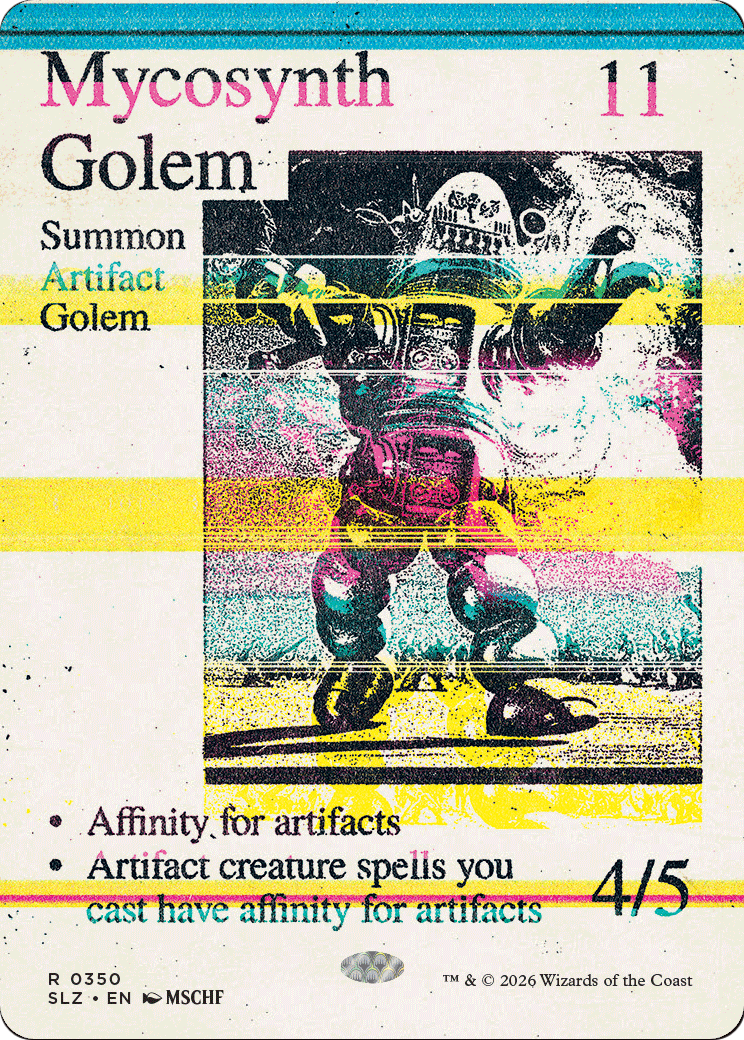Mycosynth Golem (0350) [Secret Lair x MSCHF: The Zeta Set] | Impulse Games and Hobbies