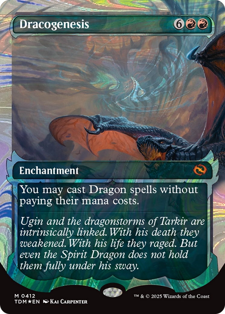 Dracogenesis (0412) (Showcase) (Halo Foil) [Tarkir: Dragonstorm] | Impulse Games and Hobbies