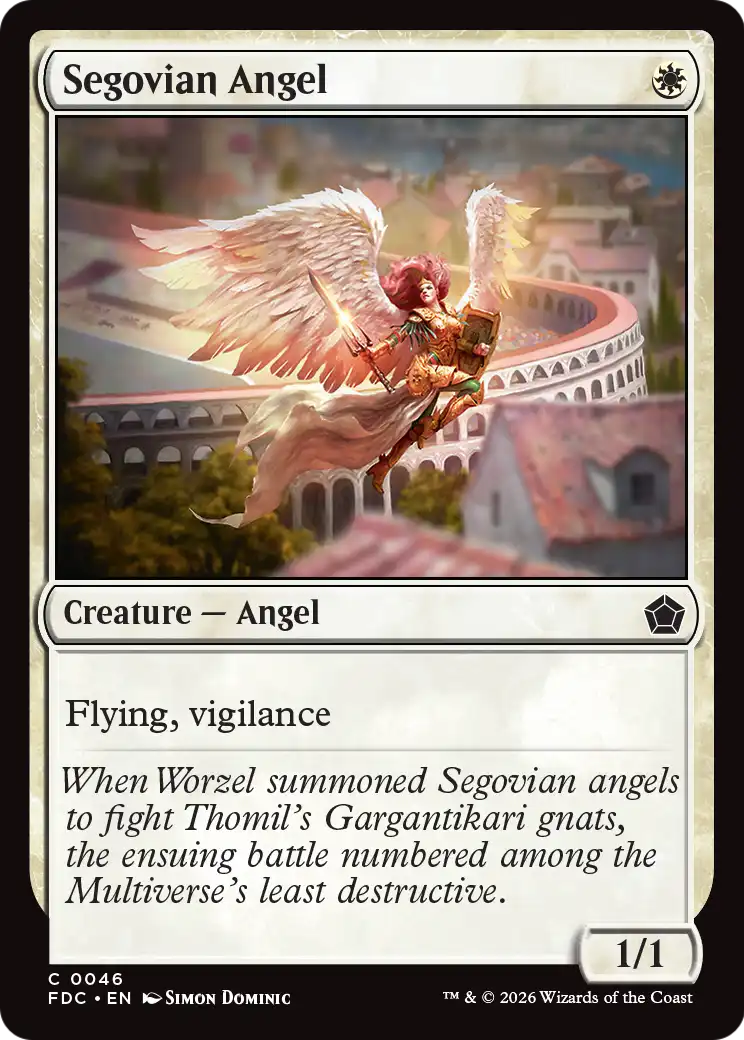 Segovian Angel [Foundations Commander] | Impulse Games and Hobbies