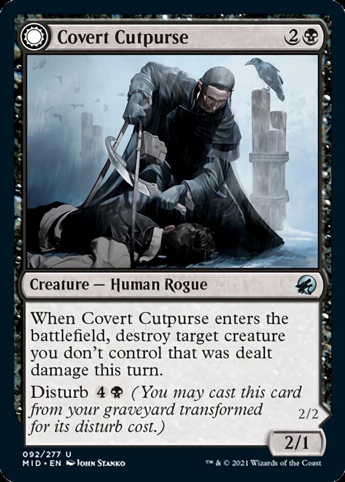 Covert Cutpurse // Covetous Geist [Innistrad: Midnight Hunt] | Impulse Games and Hobbies