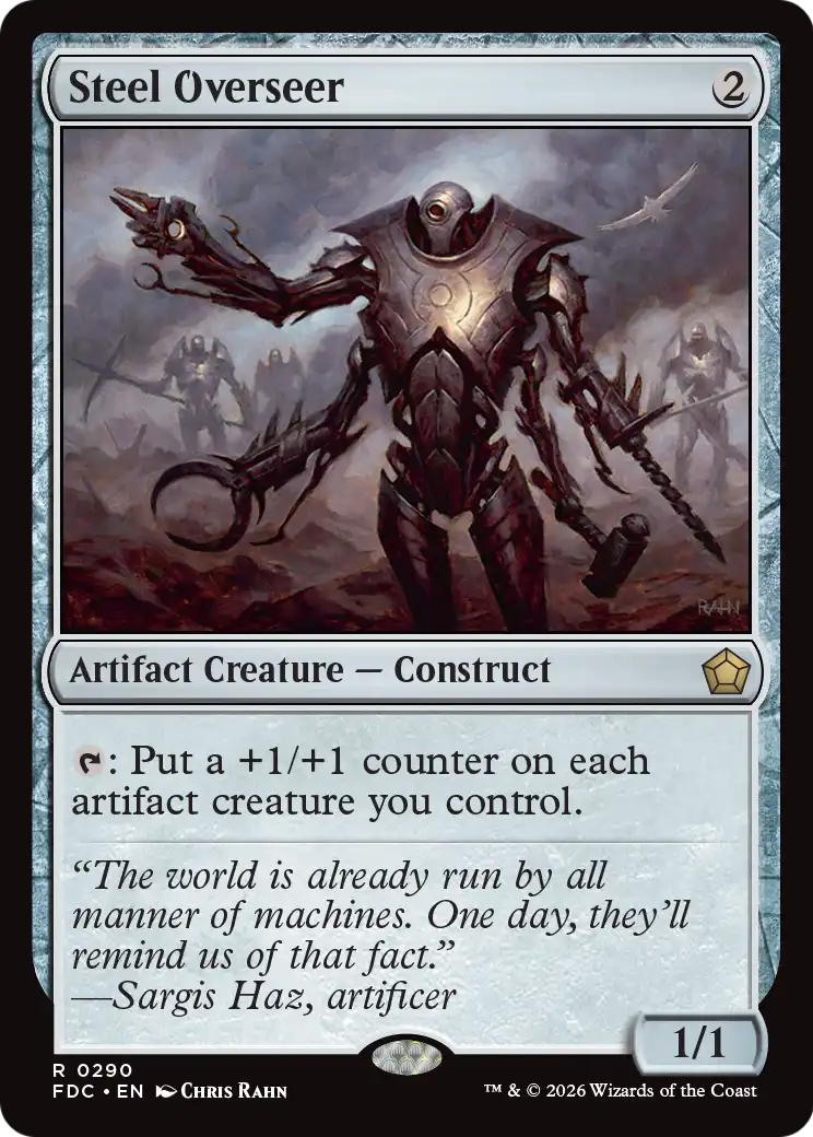 Steel Overseer [Foundations Commander] | Impulse Games and Hobbies