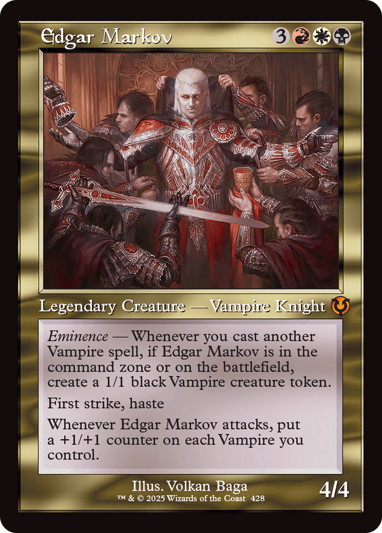 Edgar Markov (Retro Frame) [Innistrad Remastered] | Impulse Games and Hobbies