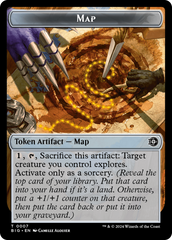 Map // Plot Double-Sided Token [Outlaws of Thunder Junction: The Big Score Tokens] | Impulse Games and Hobbies