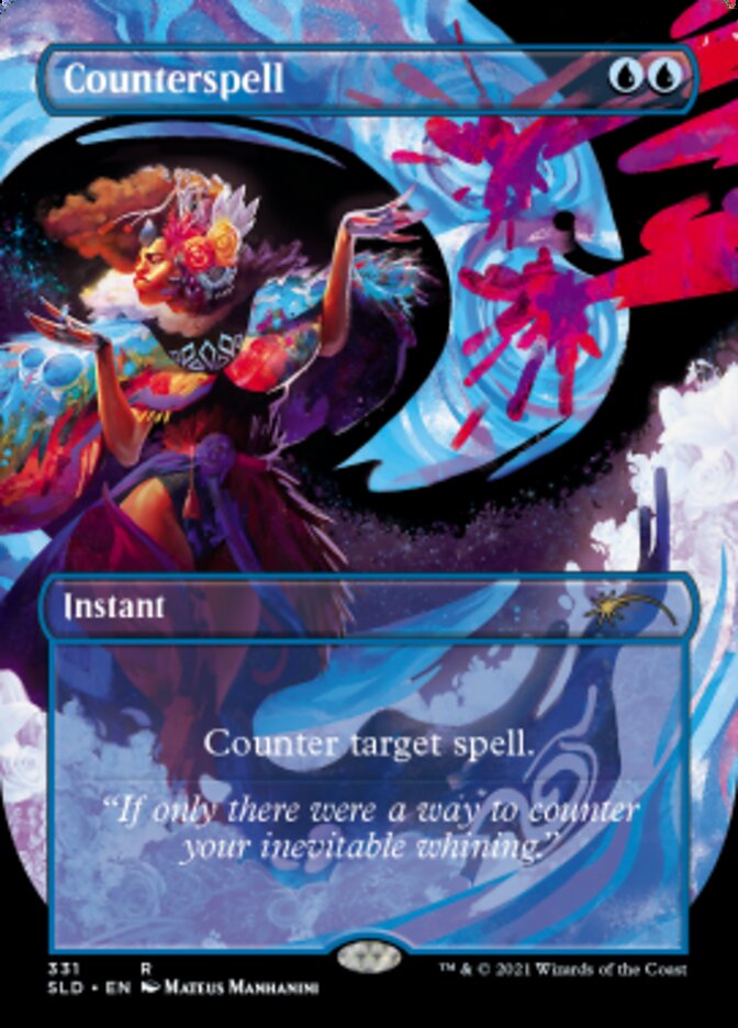 Counterspell (Borderless) [Secret Lair Drop Series] | Impulse Games and Hobbies