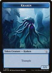 Soldier // Kraken Double-Sided Token [March of the Machine Tokens] | Impulse Games and Hobbies