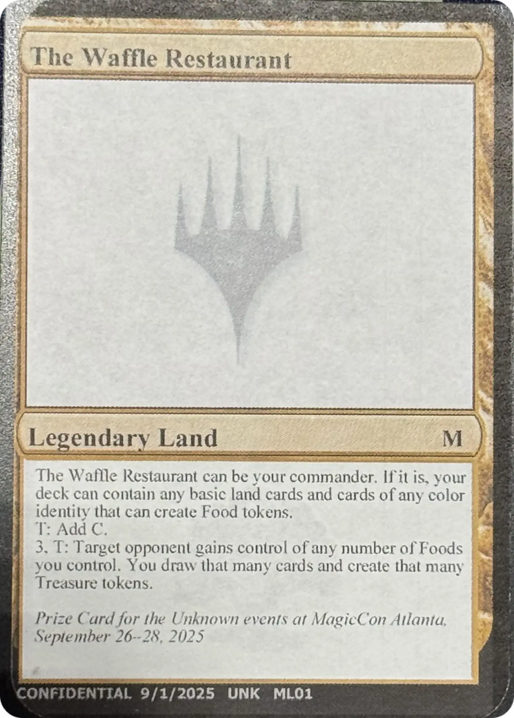 The Waffle Restaurant [Unknown Event] | Impulse Games and Hobbies