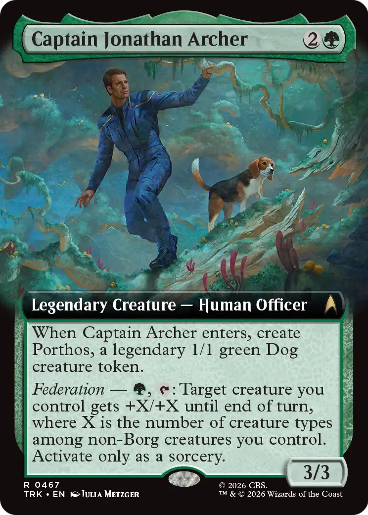 Captain Jonathan Archer (Extended Art) [Star Trek] | Impulse Games and Hobbies