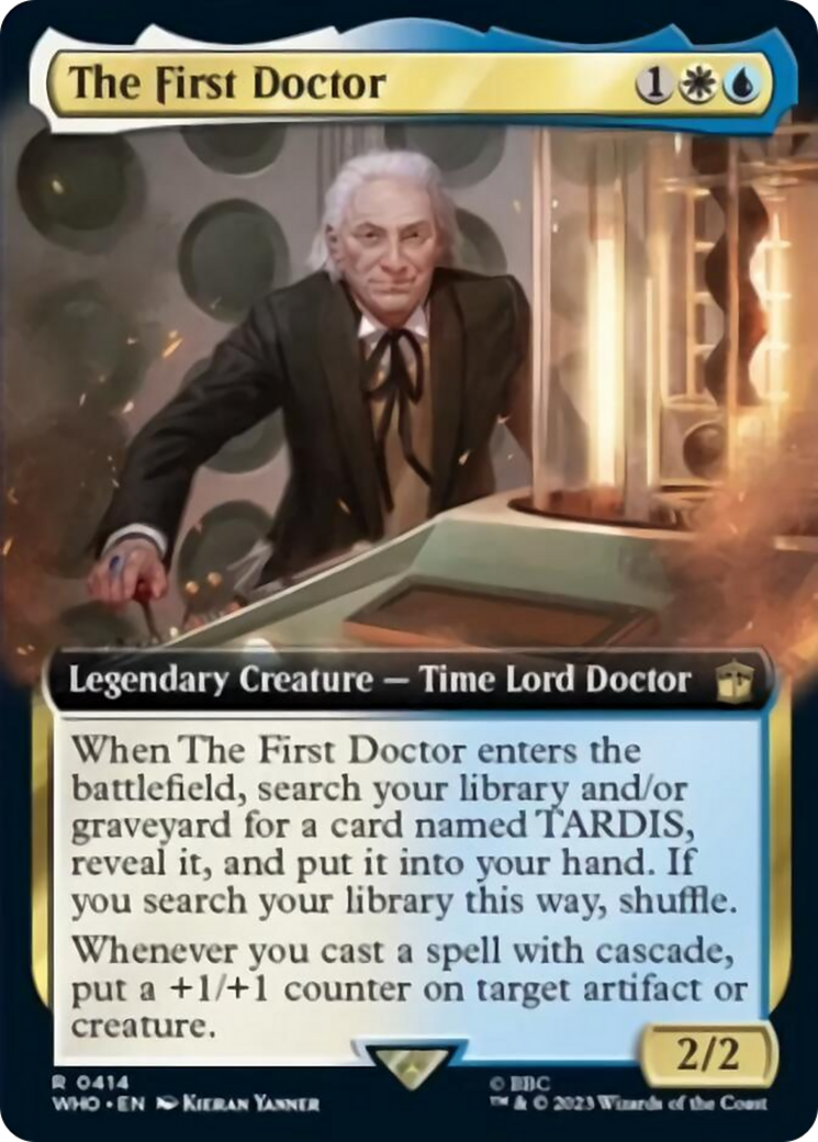 The First Doctor (Extended Art) [Doctor Who] | Impulse Games and Hobbies