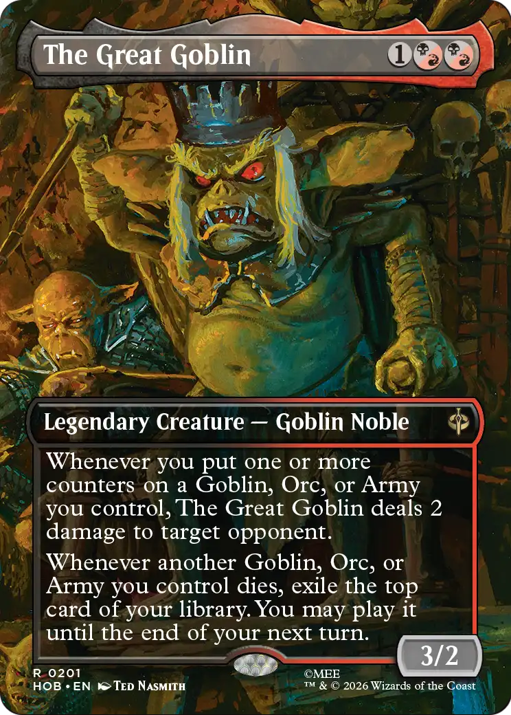 The Great Goblin (Borderless) [The Hobbit] | Impulse Games and Hobbies