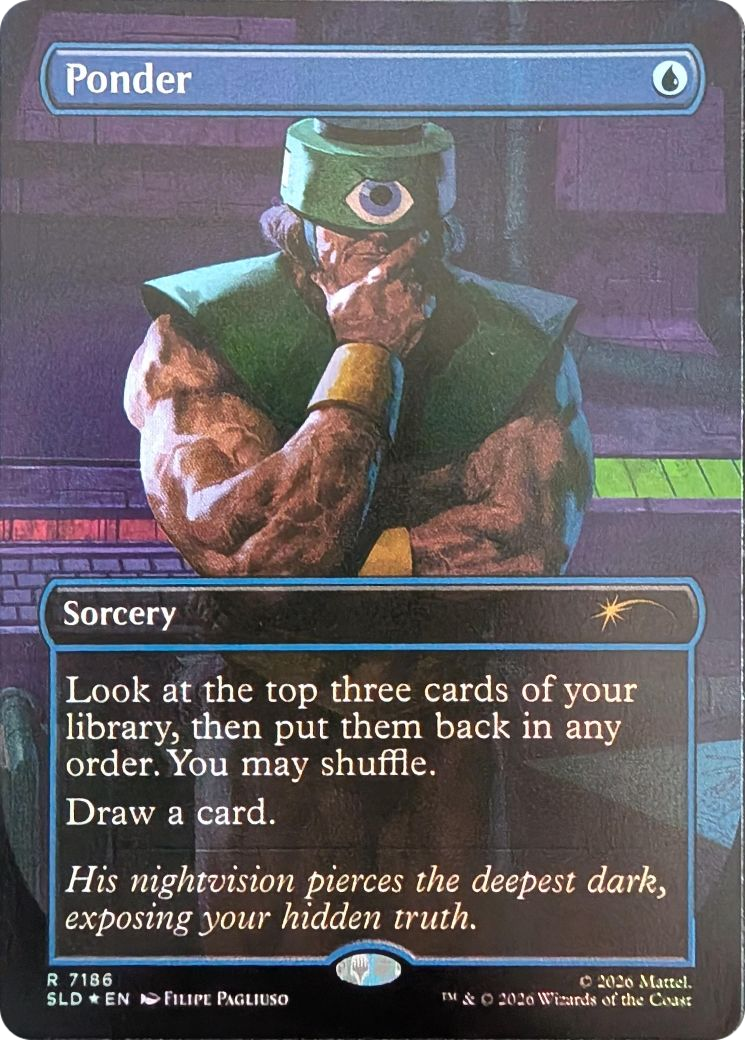 Ponder (7186) [Secret Lair Drop Series] | Impulse Games and Hobbies