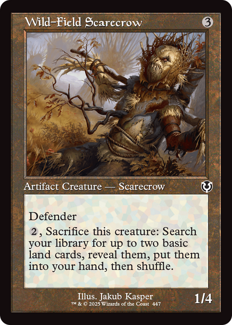 Wild-Field Scarecrow (Retro Frame) [Innistrad Remastered] | Impulse Games and Hobbies