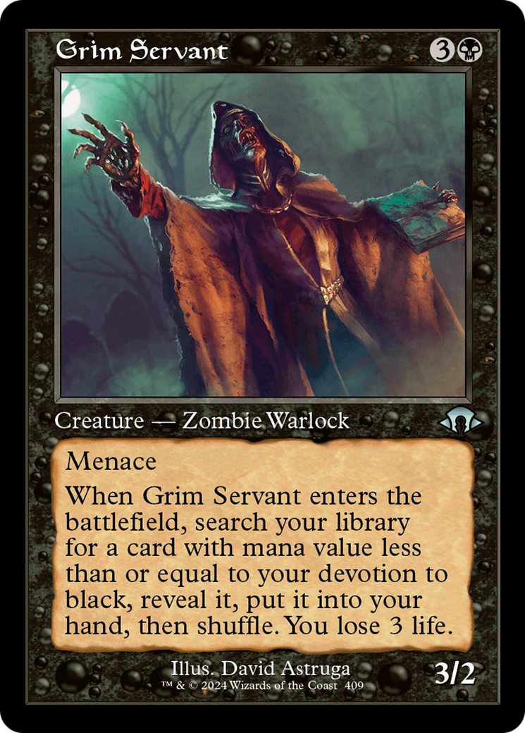 Grim Servant (Retro) [Modern Horizons 3] | Impulse Games and Hobbies