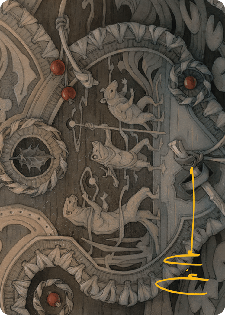 Season of Weaving Art Card (Gold-Stamped Signature) [Bloomburrow Art Series] | Impulse Games and Hobbies