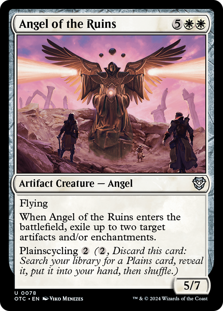 Angel of the Ruins [Outlaws of Thunder Junction Commander] | Impulse Games and Hobbies