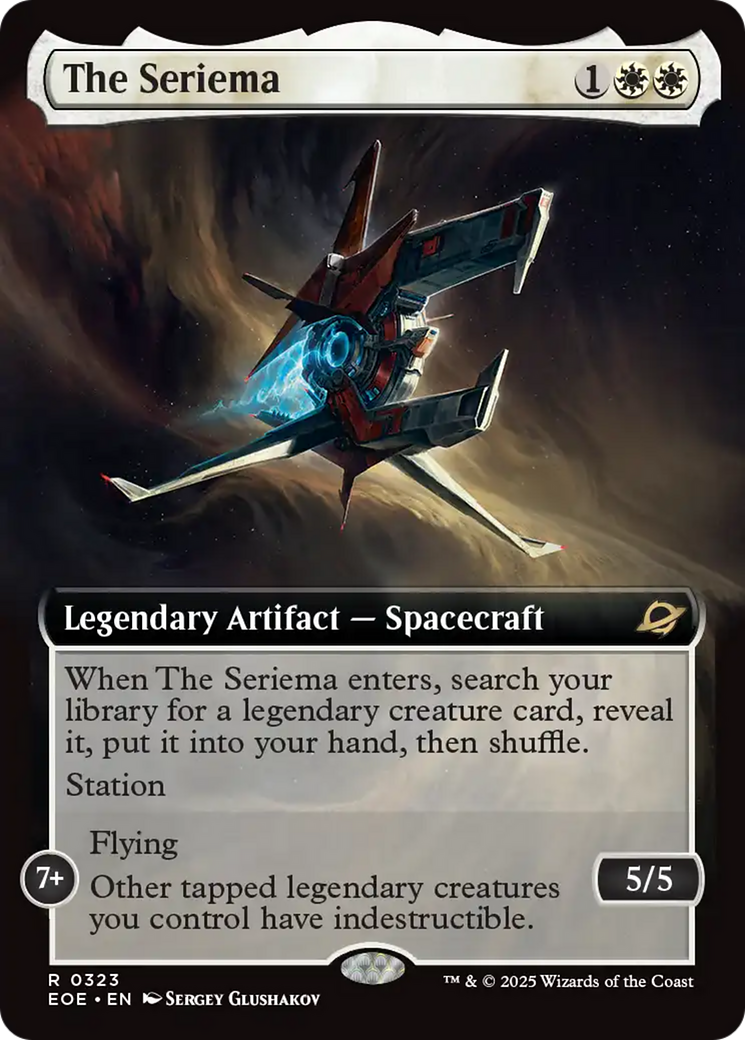 The Seriema (Extended Art) [Edge of Eternities] | Impulse Games and Hobbies