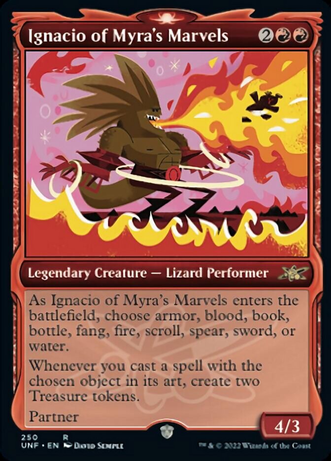 Ignacio of Myra's Marvels (Showcase) [Unfinity] | Impulse Games and Hobbies