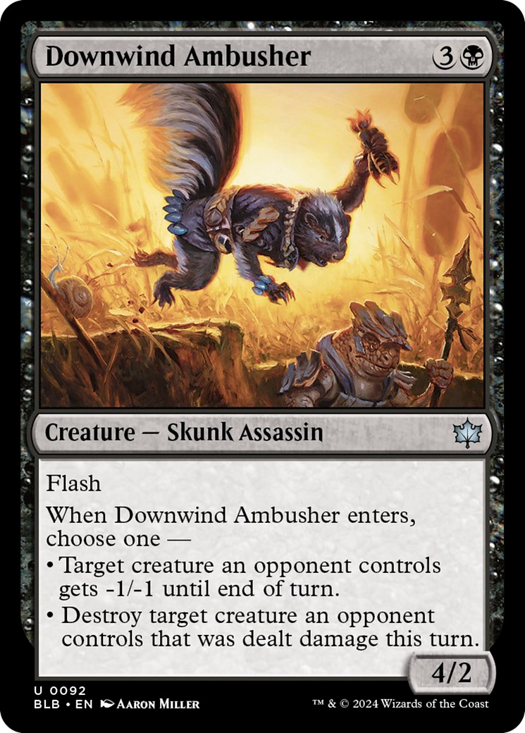 Downwind Ambusher [Bloomburrow] | Impulse Games and Hobbies