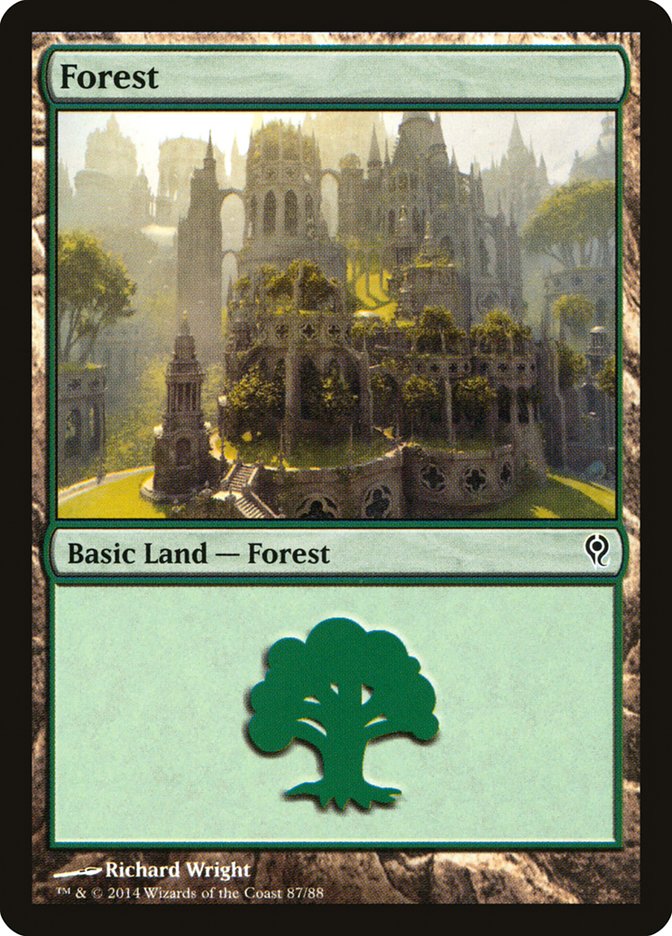 Forest (87) [Duel Decks: Jace vs. Vraska] | Impulse Games and Hobbies
