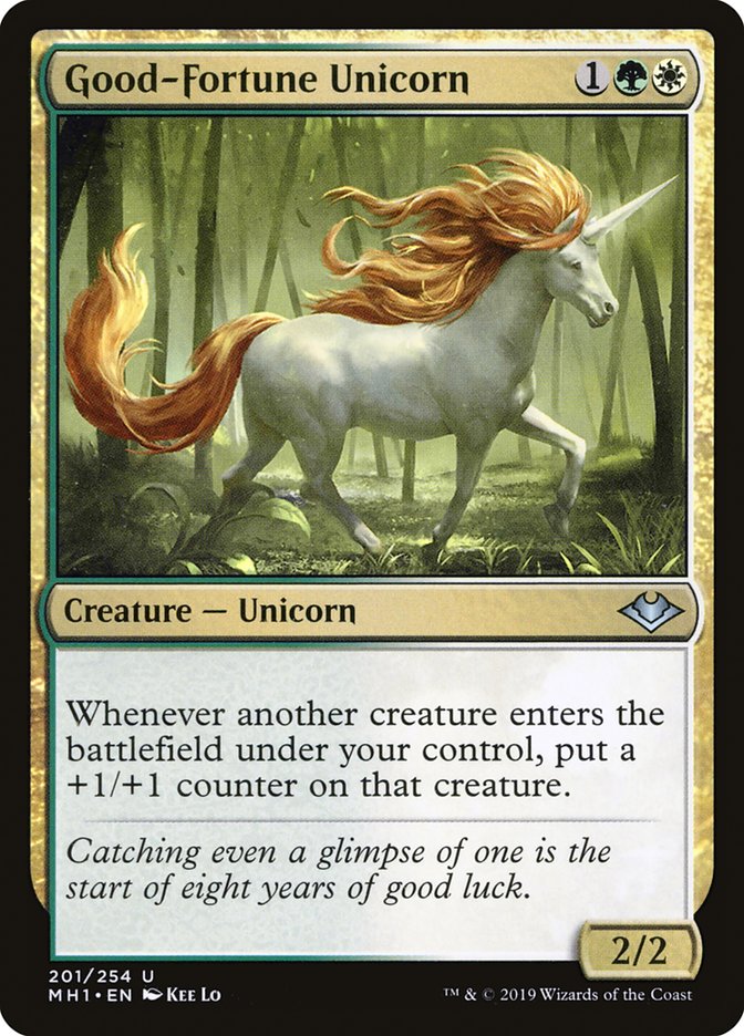 Good-Fortune Unicorn [Modern Horizons] | Impulse Games and Hobbies