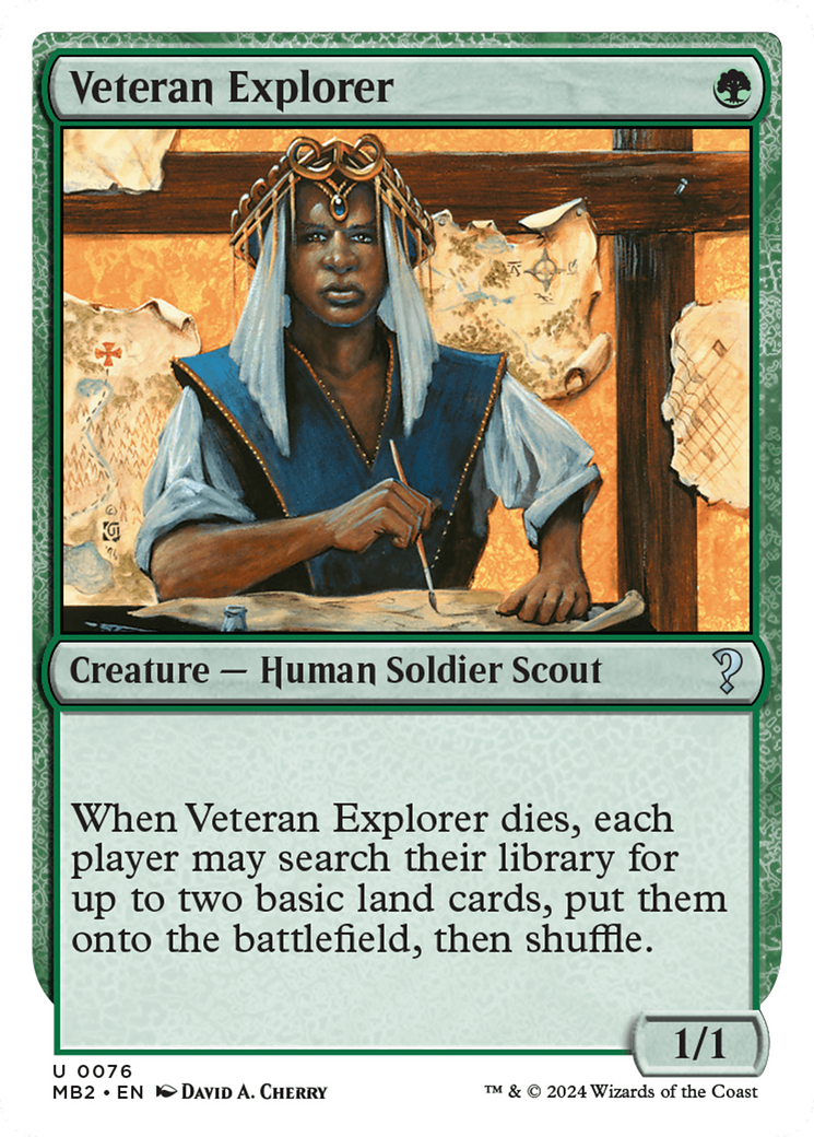 Veteran Explorer (White Border) [Mystery Booster 2] | Impulse Games and Hobbies