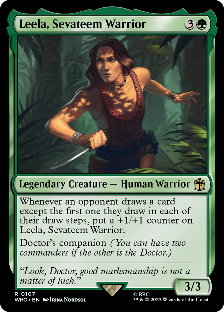 Leela, Sevateem Warrior [Doctor Who] | Impulse Games and Hobbies