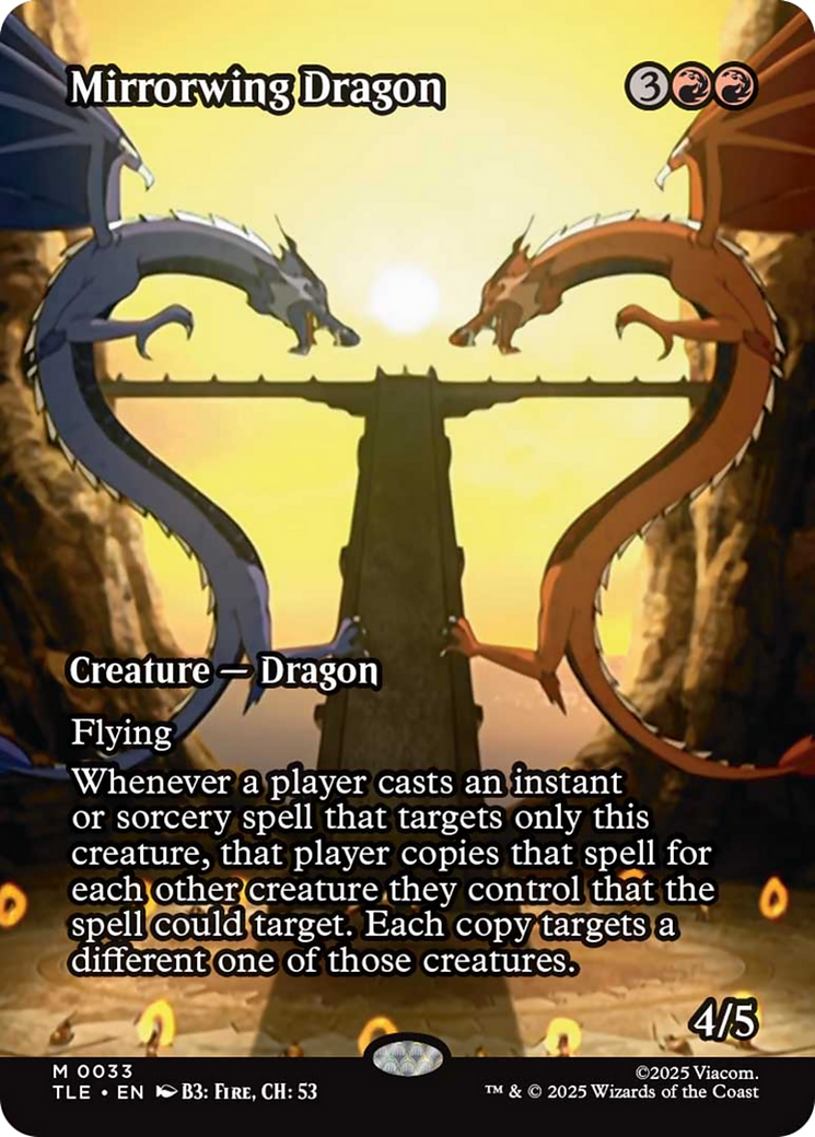 Mirrorwing Dragon (Borderless) [Avatar: The Last Airbender: Eternal-Legal] | Impulse Games and Hobbies