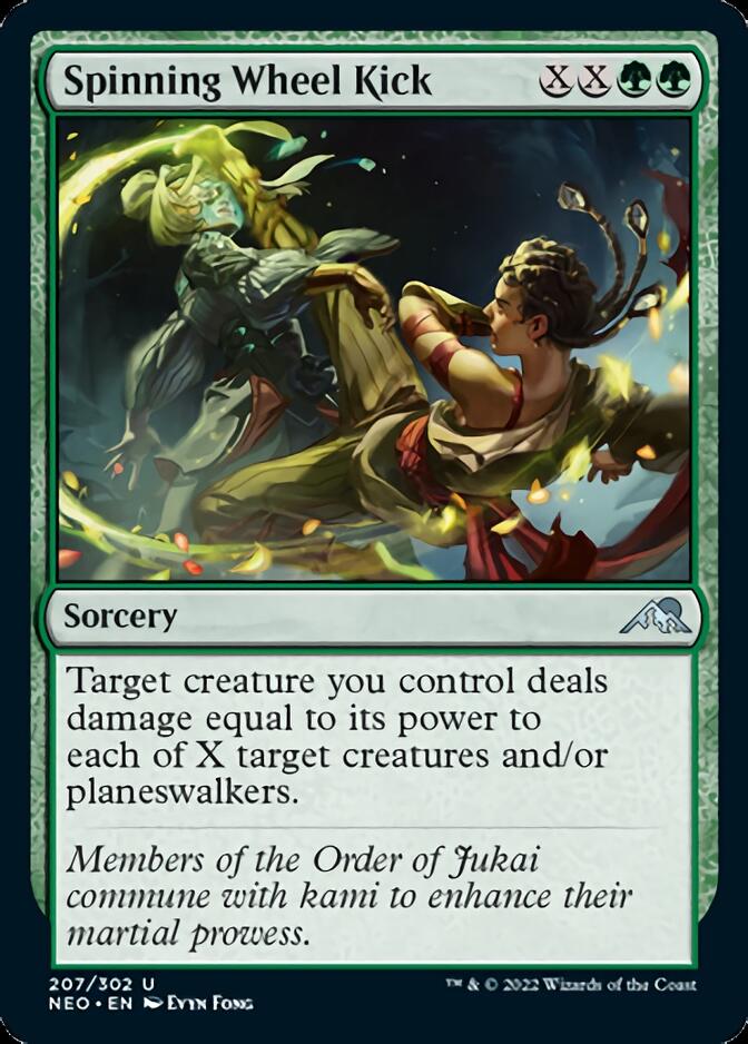 Spinning Wheel Kick [Kamigawa: Neon Dynasty] | Impulse Games and Hobbies