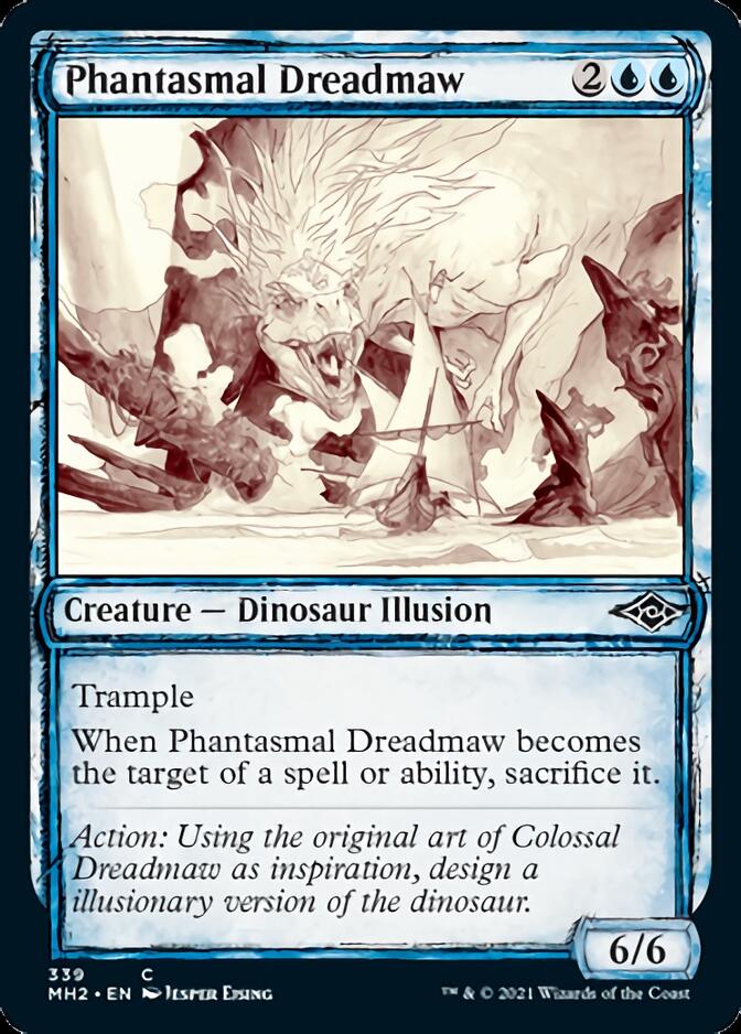 Phantasmal Dreadmaw (Sketch) [Modern Horizons 2] | Impulse Games and Hobbies