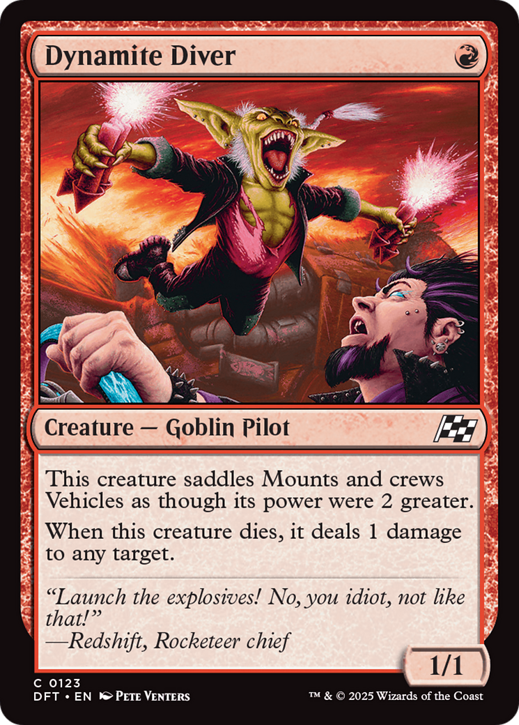 Dynamite Diver [Aetherdrift] | Impulse Games and Hobbies