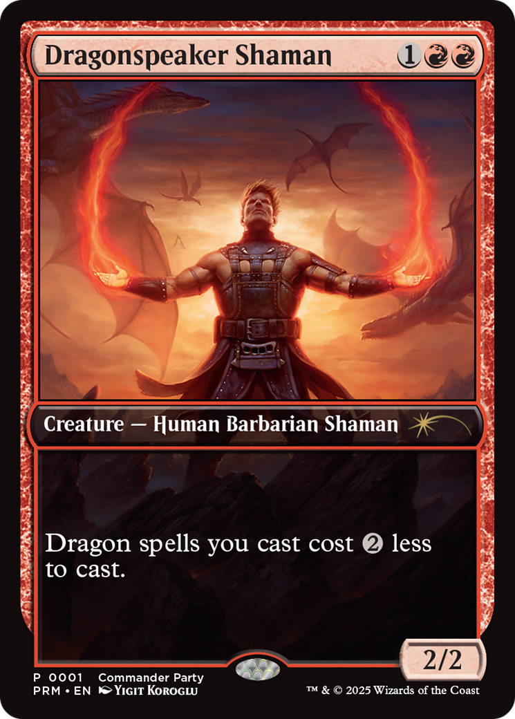 Dragonspeaker Shaman [Wizards Play Network 2025] | Impulse Games and Hobbies