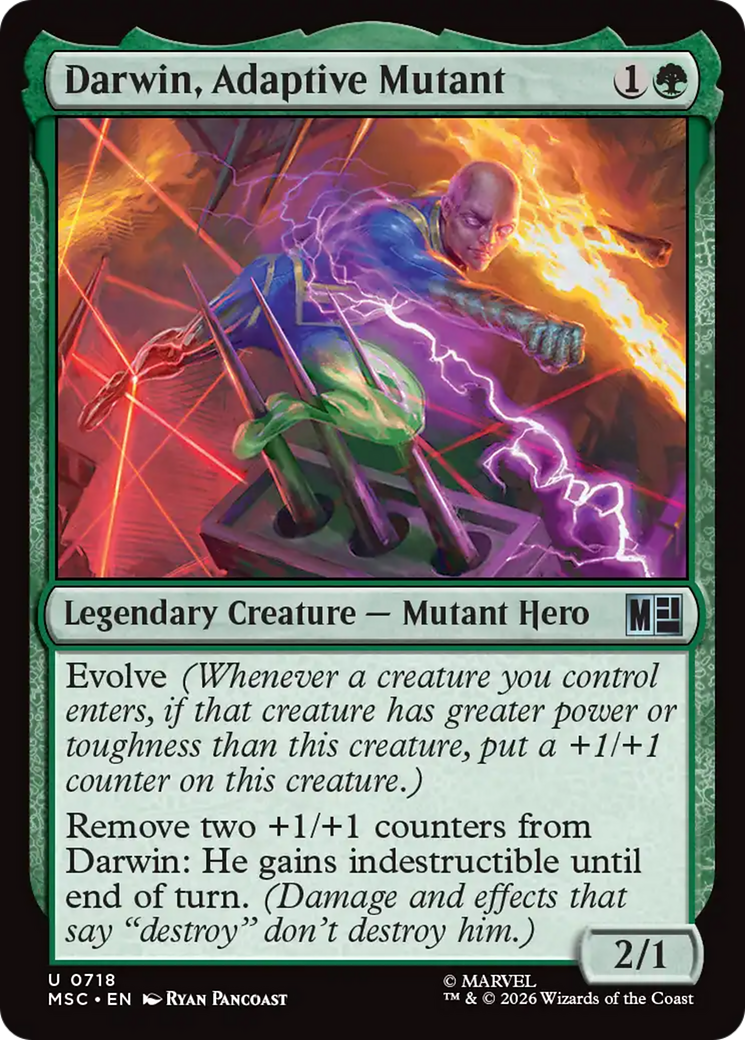 Darwin, Adaptive Mutant [Marvel Super Heroes Commander] | Impulse Games and Hobbies