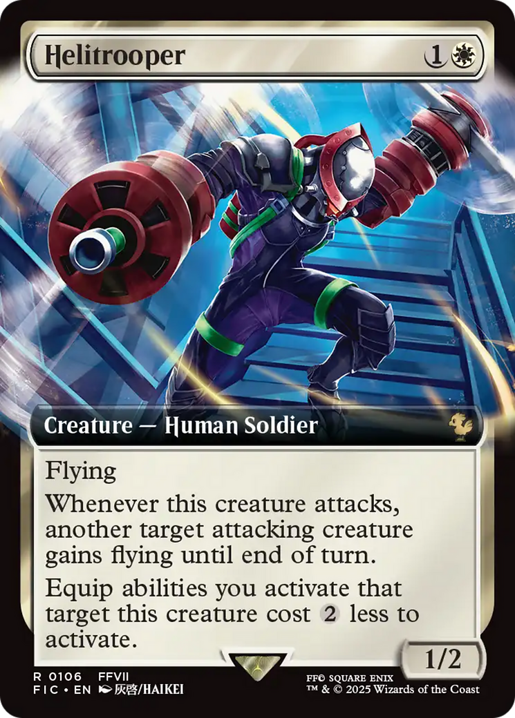 Helitrooper (Extended Art) [FINAL FANTASY Commander] | Impulse Games and Hobbies