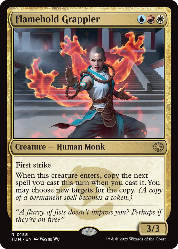 Flamehold Grappler [Tarkir: Dragonstorm] | Impulse Games and Hobbies