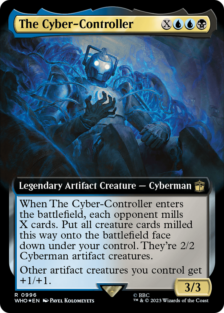 The Cyber-Controller (Extended Art) (Surge Foil) [Doctor Who] | Impulse Games and Hobbies