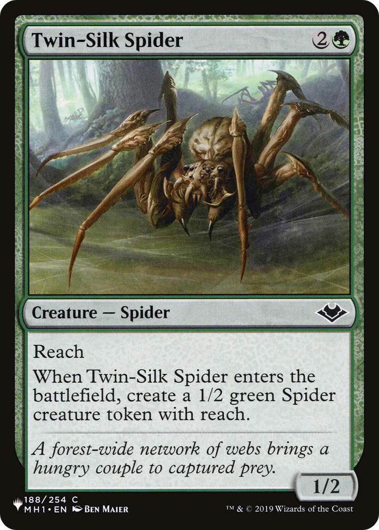 Twin-Silk Spider [The List Reprints] | Impulse Games and Hobbies