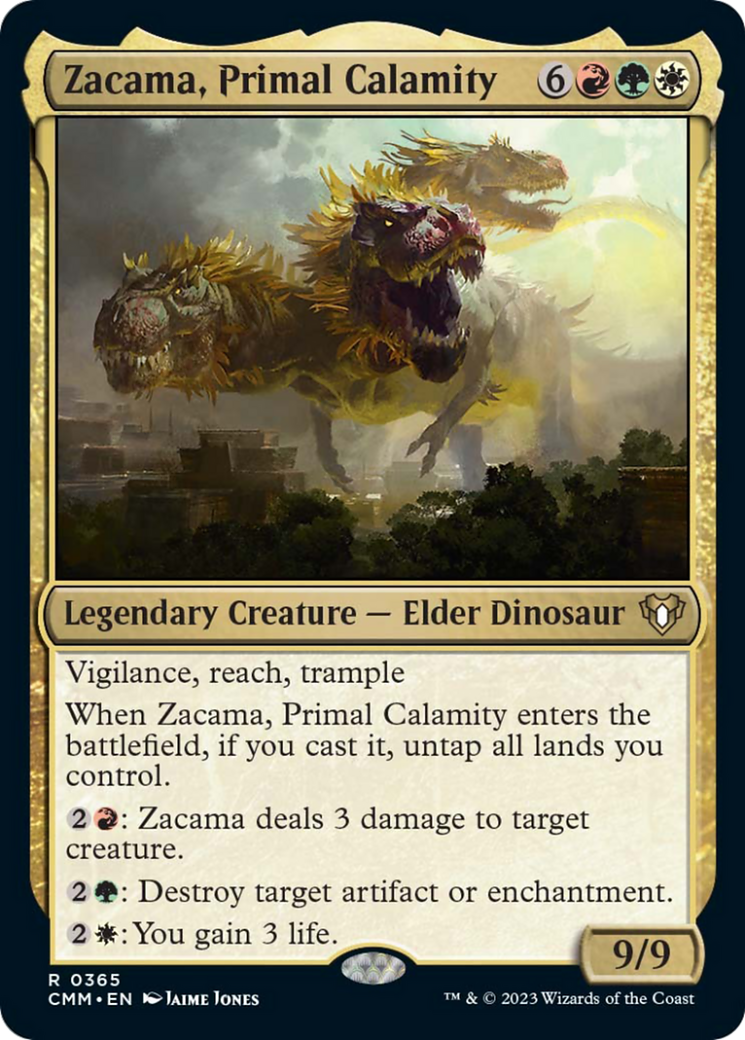 Zacama, Primal Calamity [Commander Masters] | Impulse Games and Hobbies