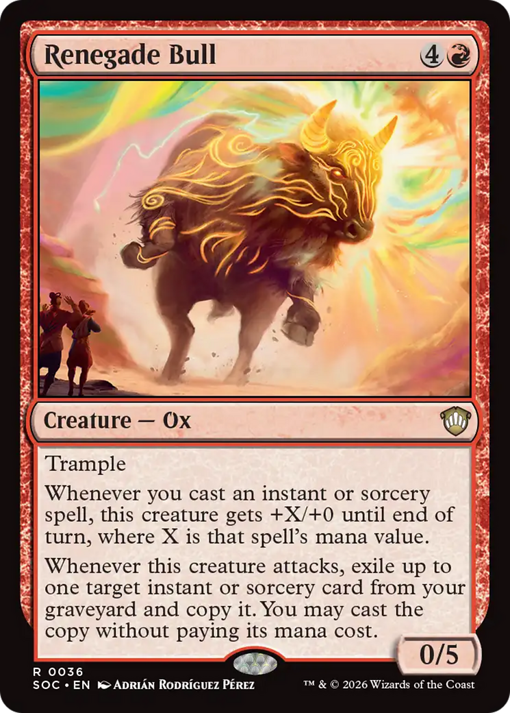 Renegade Bull [Secrets of Strixhaven Commander] | Impulse Games and Hobbies